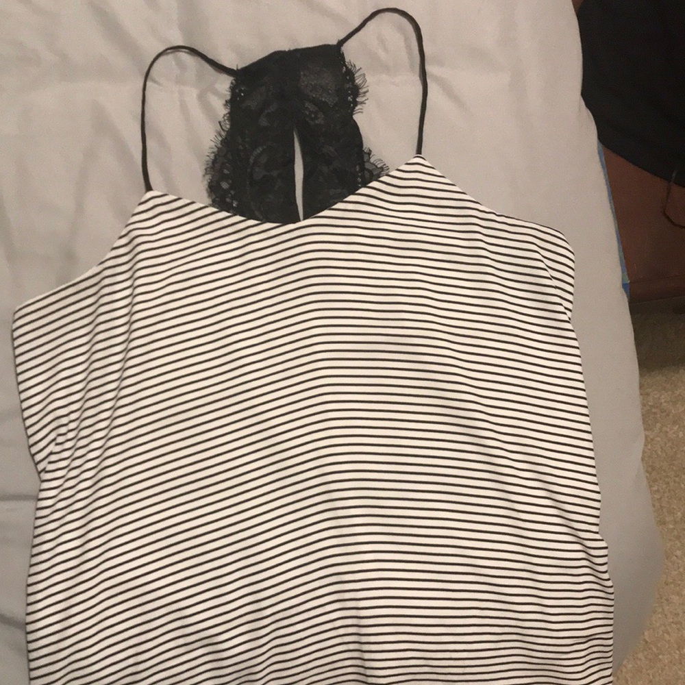 Express Barcelona Tank with lace